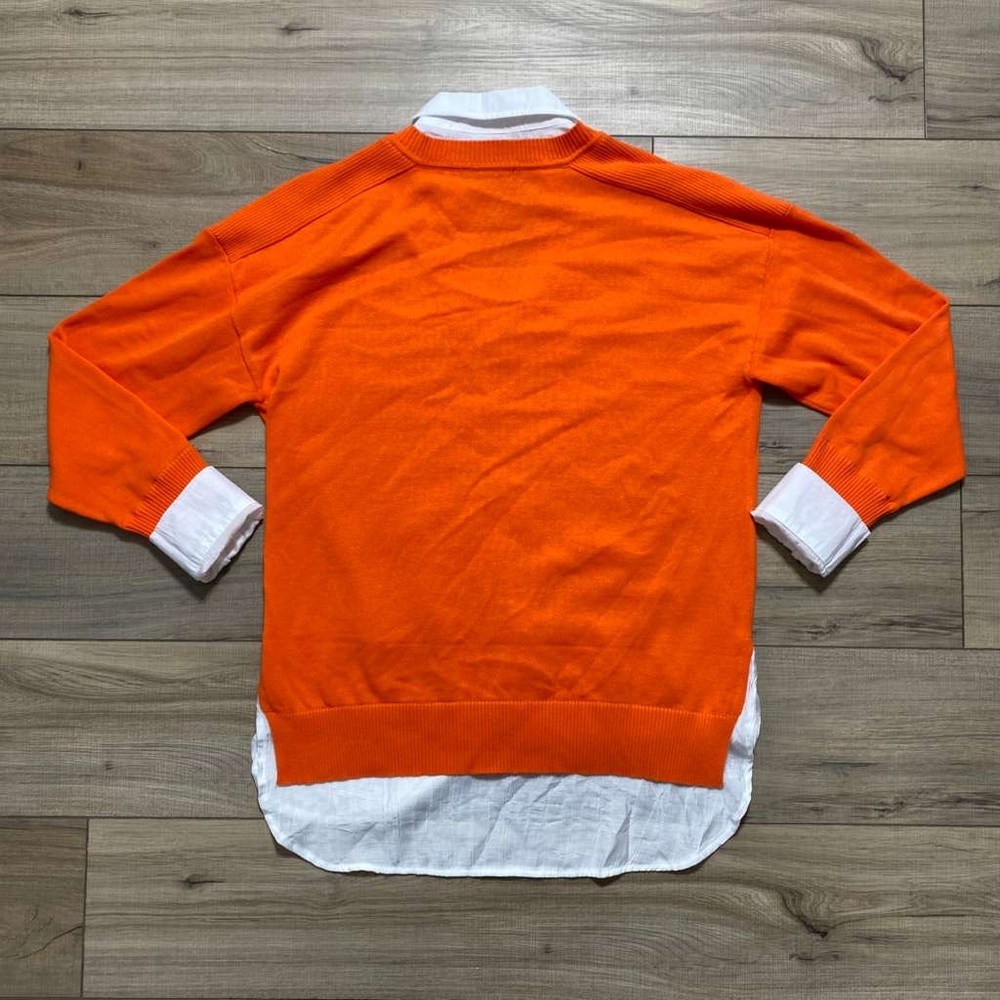 Emerson Street‎ Clothing Womens OSU Cowboys Built In Short Sweater Small Orange - Picture 6 of 8